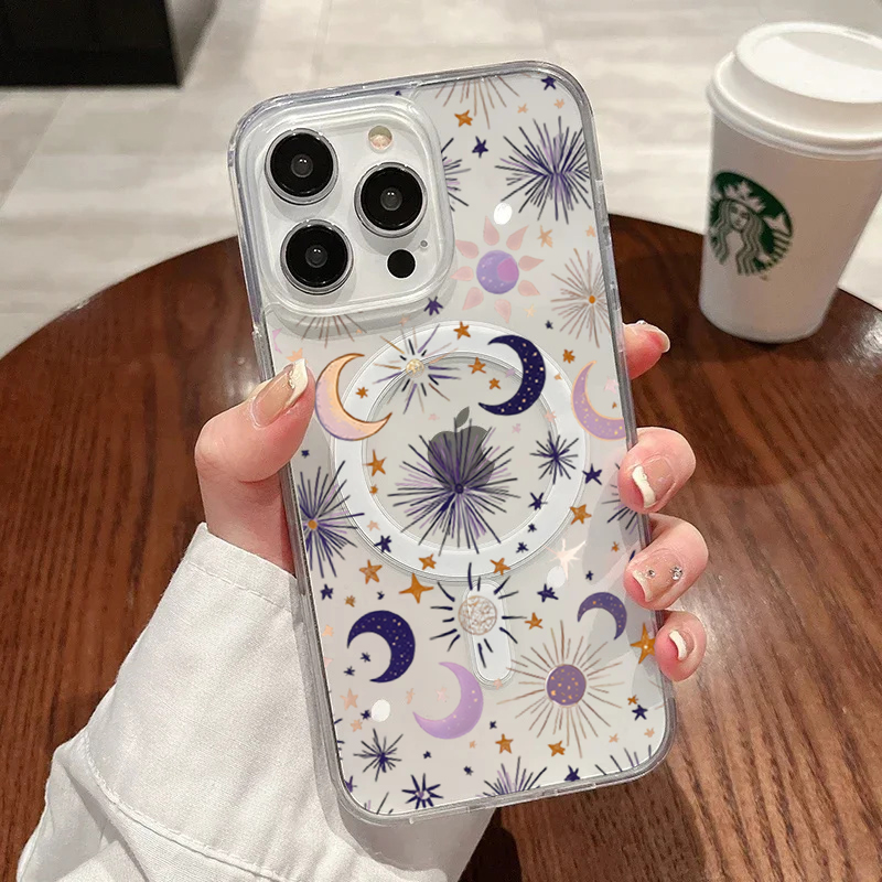 Romantic Sun Moon Stars Phone  - Phone Cases Iphone 16 Pro Max ulasan dan harga