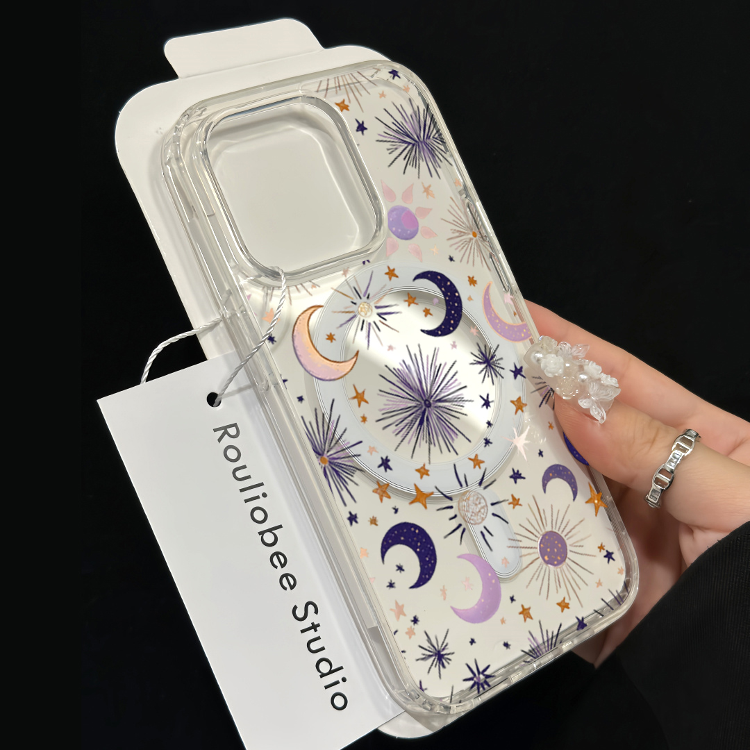 Romantic Sun Moon Stars Phone  - Phone Cases Iphone 16 Pro Max ulasan dan harga