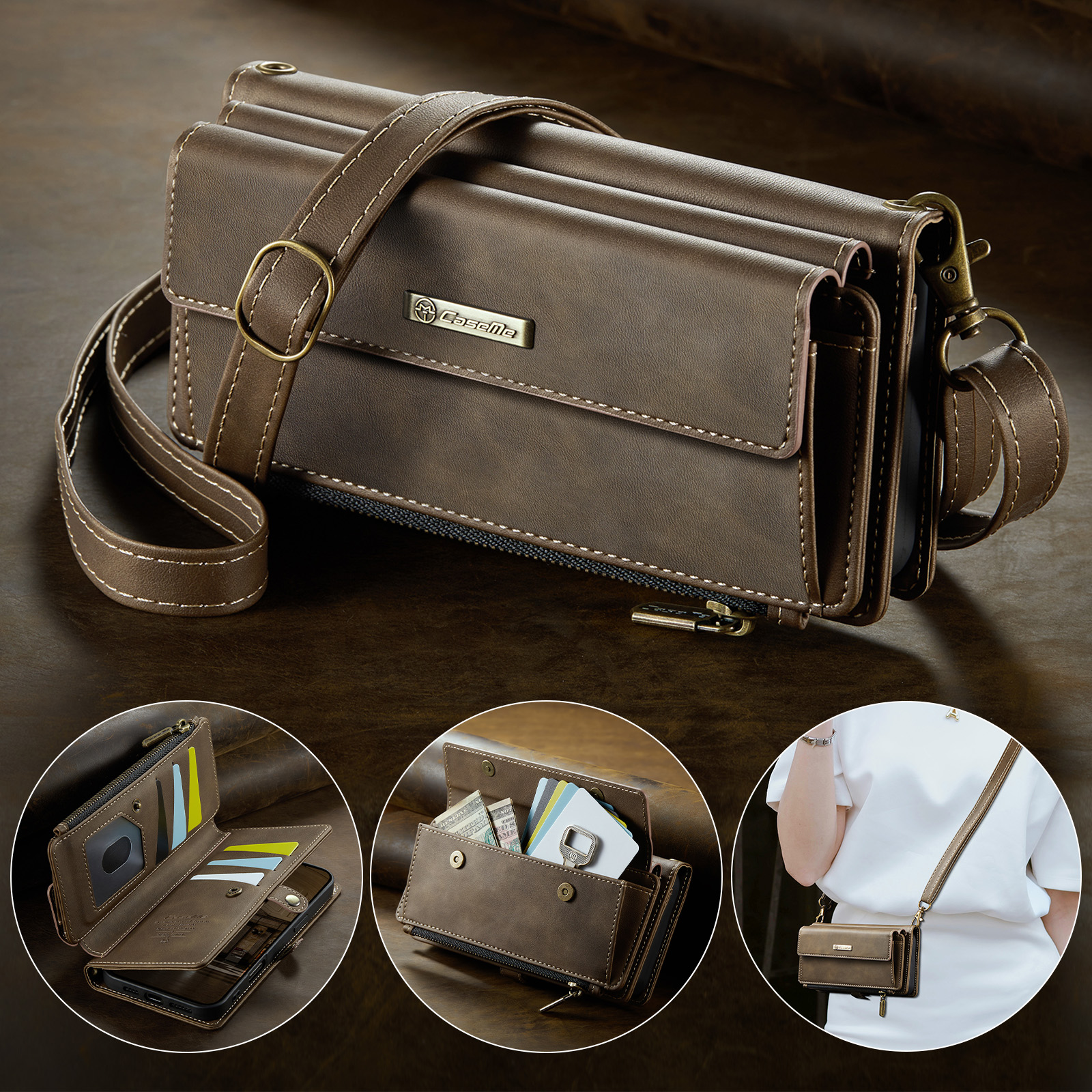 Business Magnetic Card Solt Wa - Phone Cases With Wallet ulasan dan harga