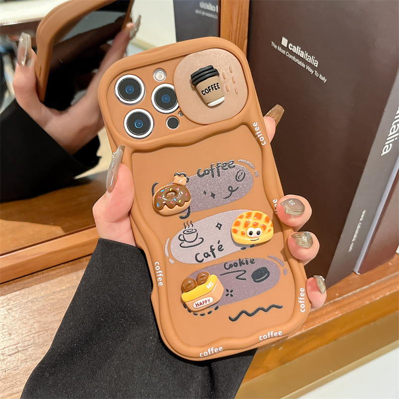 3D Cartoon Bread With Wrist St - Phone Cases With Loop ulasan dan harga
