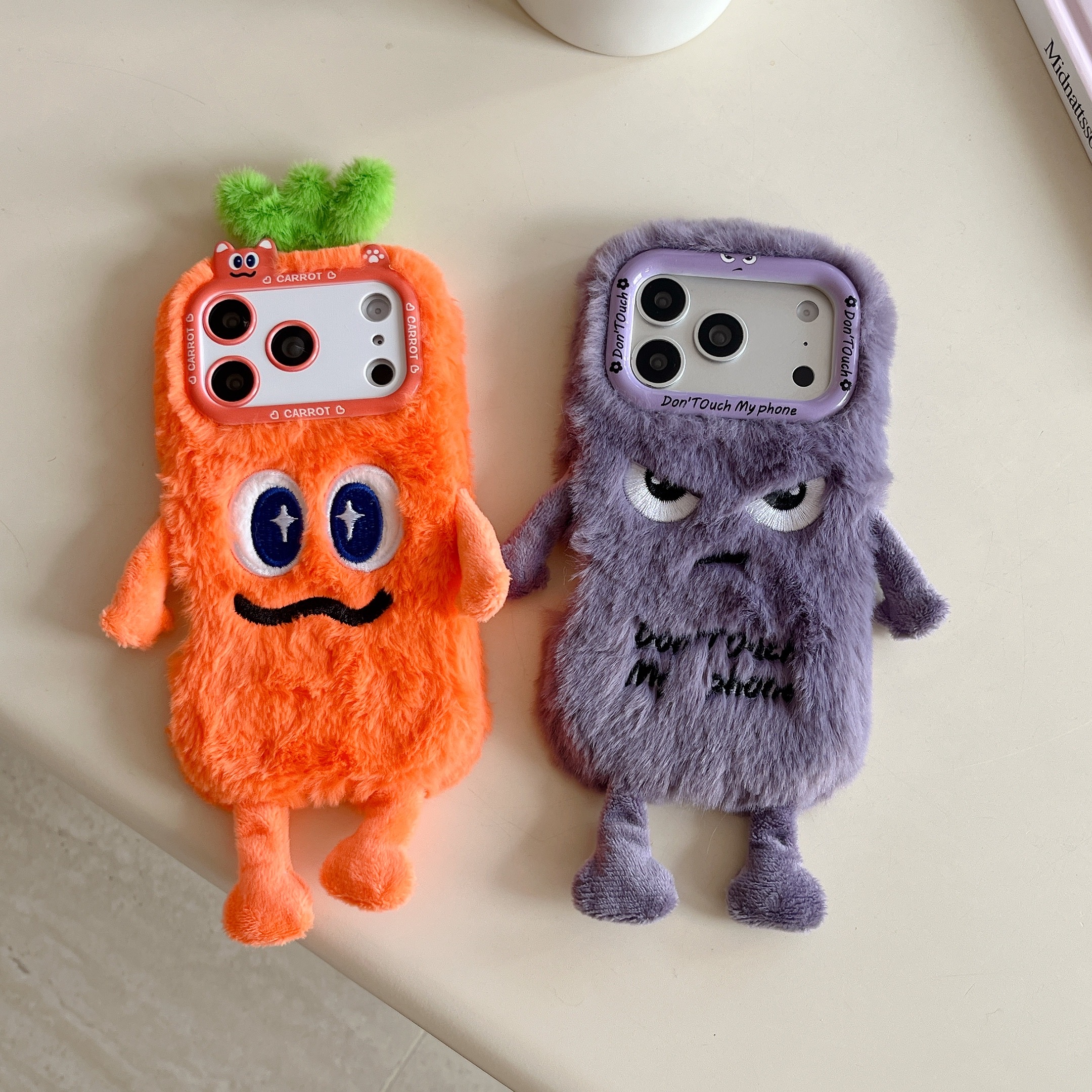 Cute Plush Phone Case with Qui - Phone Cases For Iphone 17 ulasan dan harga