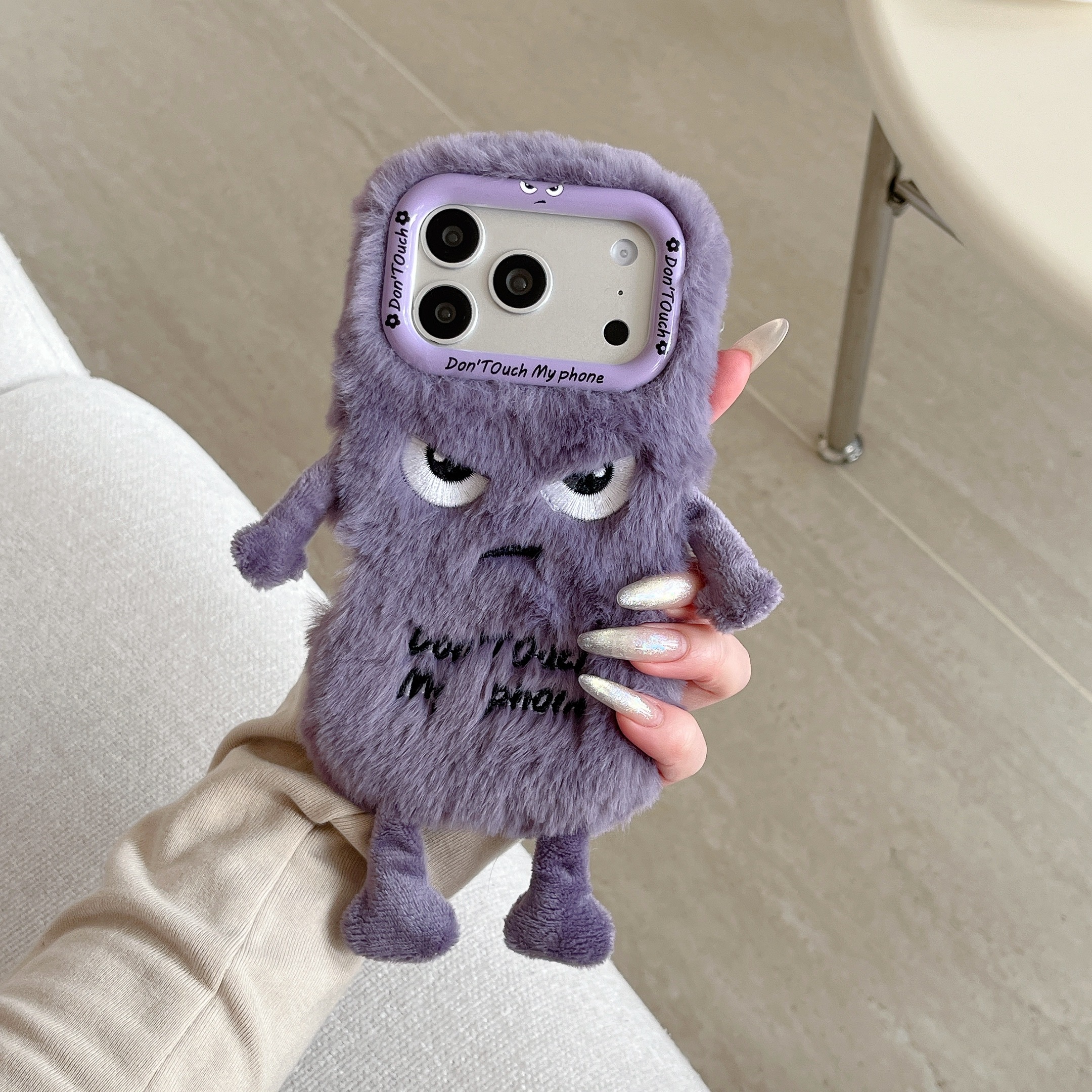 Cute Plush Phone Case with Qui - Phone Cases For Iphone 17 ulasan dan harga