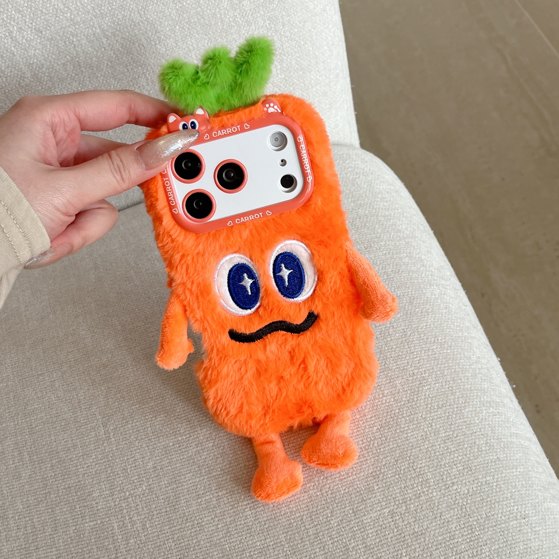 Cute Plush Phone Case with Qui - Phone Cases For Iphone 17 ulasan dan harga