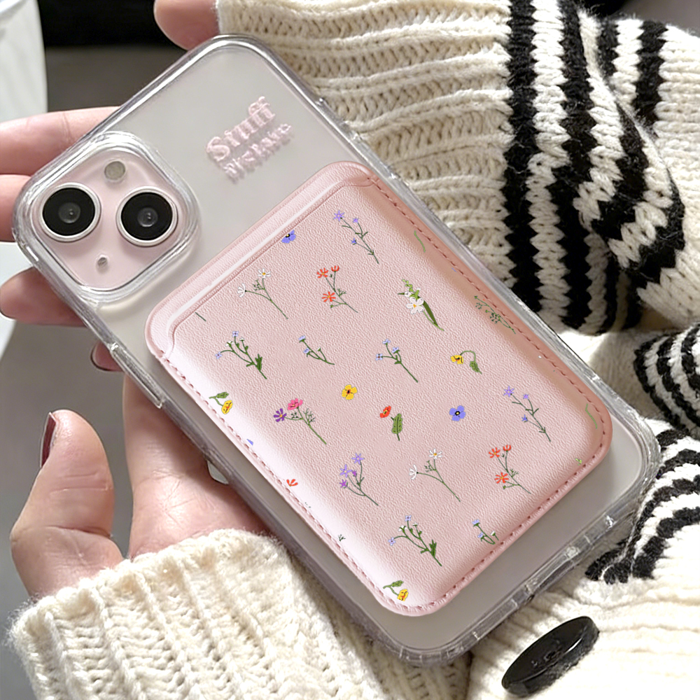 Leather Card Wallet Cover Magn - Phone Cases With Wallet On Back ulasan dan harga