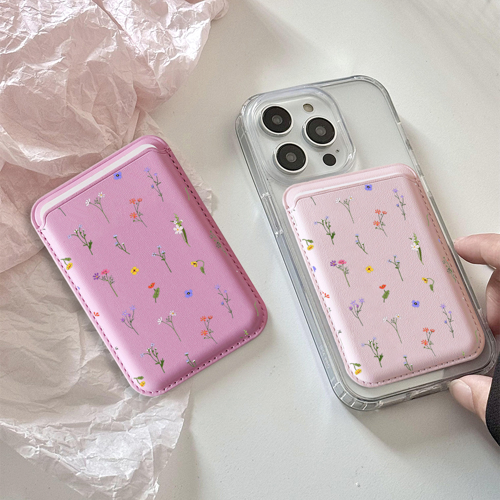 Leather Card Wallet Cover Magn - Phone Cases With Wallet On Back ulasan dan harga