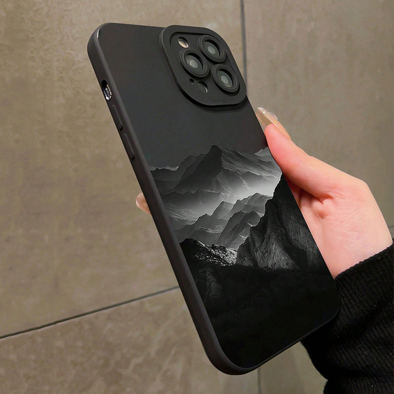 Black Mountain INS Design Sili - Phone Cases Designer ulasan dan harga