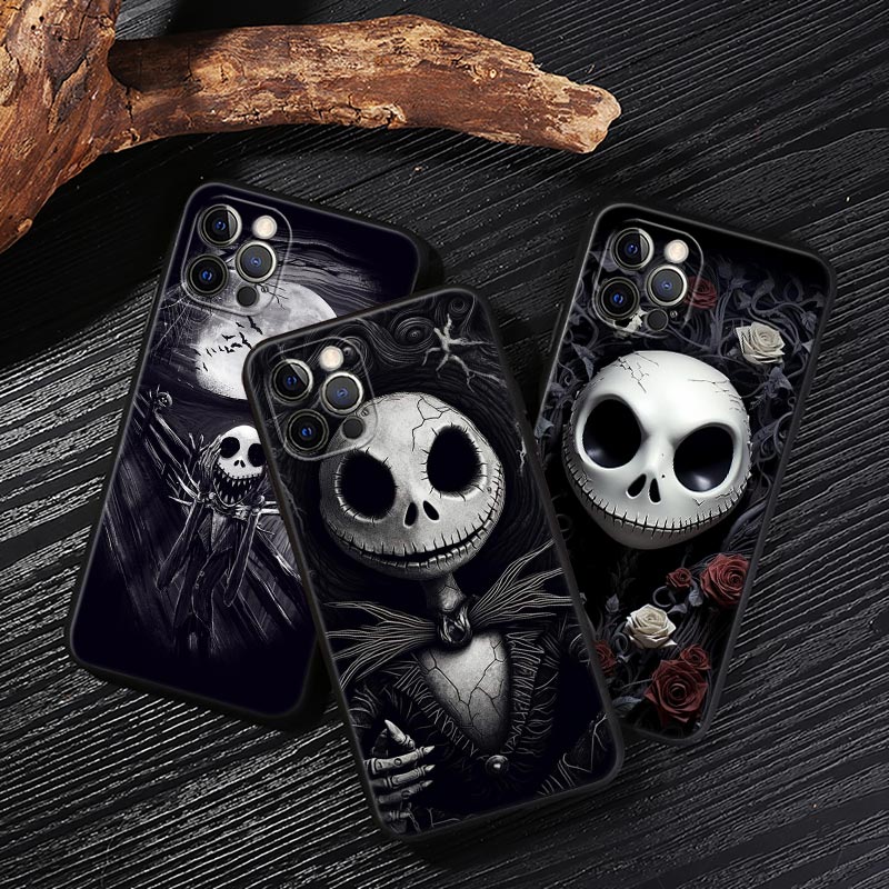 Jack Skellington Black Art Dis - Phone Cases For Iphone 17 ulasan dan harga