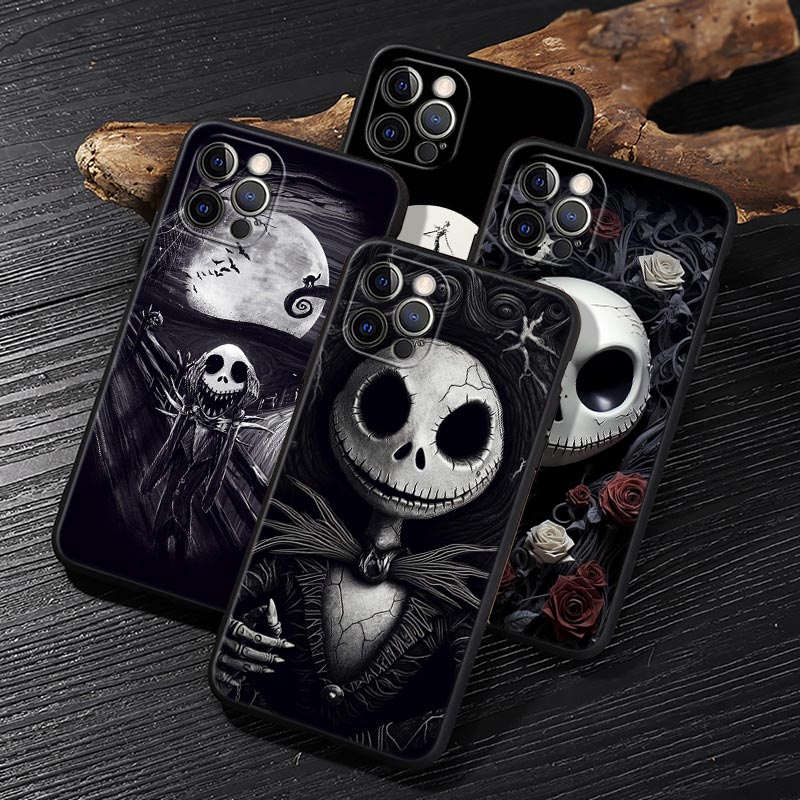 Jack Skellington Black Art Dis - Phone Cases For Iphone 17 ulasan dan harga