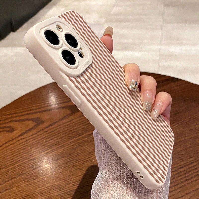 Pink Striped Painted Anti-Drop - Phone Cases Otterbox ulasan dan harga