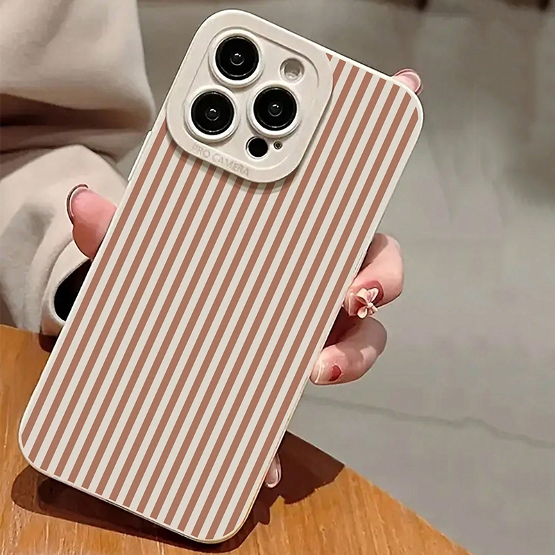 Pink Striped Painted Anti-Drop - Phone Cases Otterbox ulasan dan harga