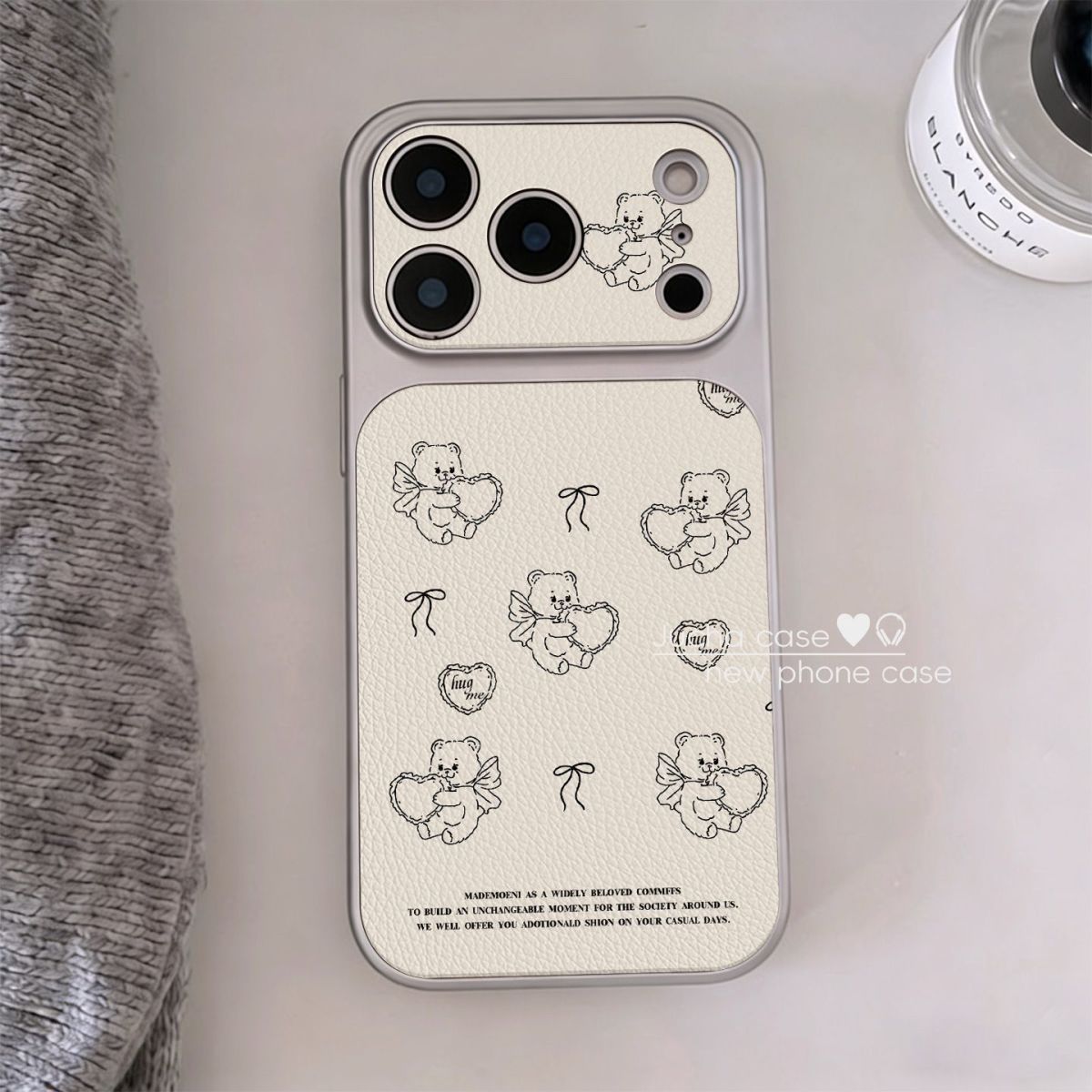 INS Korean White Love Angel Be - Phone Cases Leather ulasan dan harga