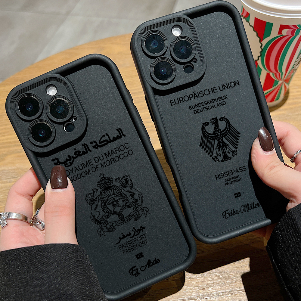Morocco UK USA Passport Phone  - Phone Cases Usa ulasan dan harga