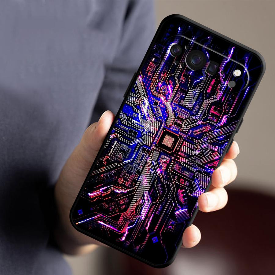 Retro Circuit Board Funda Phon - Phone Cases Google Pixel 10 ulasan dan harga