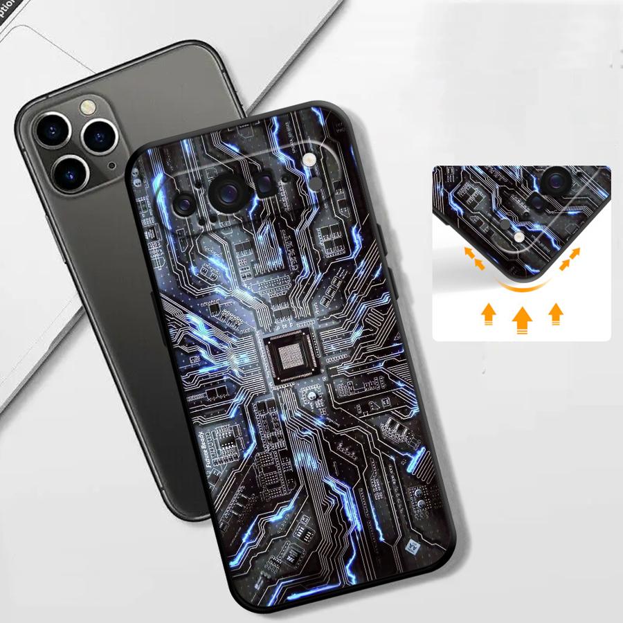 Retro Circuit Board Funda Phon - Phone Cases Google Pixel 10 ulasan dan harga