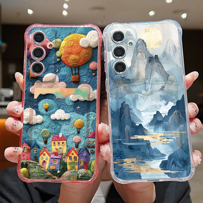 Mountain Landscape Pattern Pho - Phone Cases With Wallet ulasan dan harga