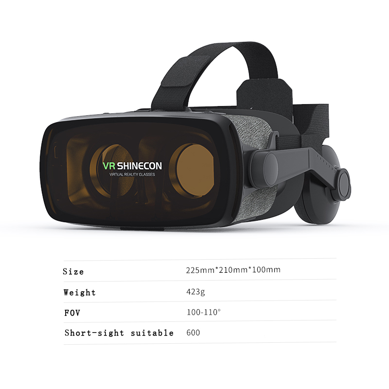 VR Shinecon Casque Viar 3D Gla - Phone Cases Video ulasan dan harga