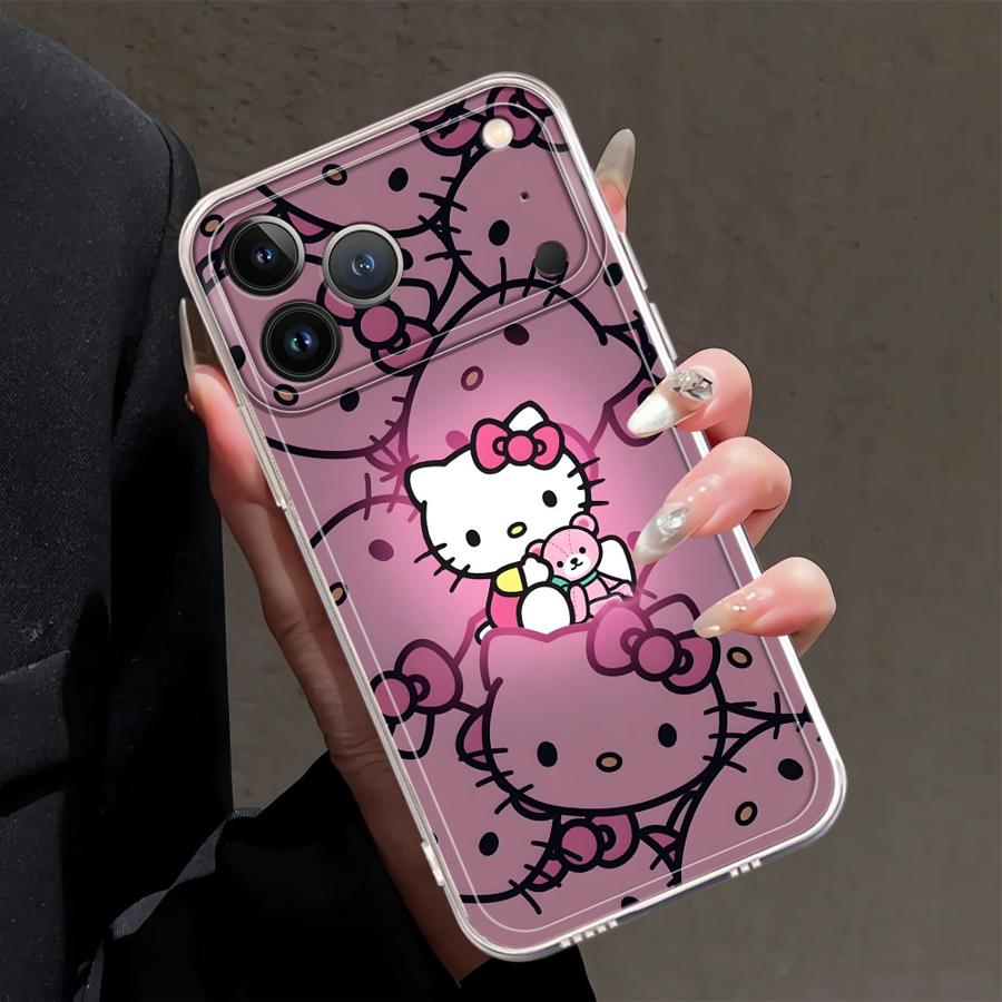 Sanrio Hello Kitty Clear Soft  - Phone Cases Cute Iphone 14 ulasan dan harga