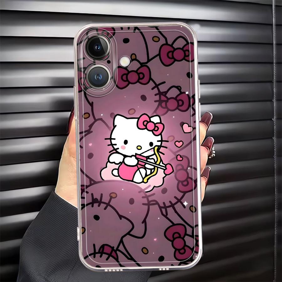 Sanrio Hello Kitty Clear Soft  - Phone Cases Cute Iphone 14 ulasan dan harga