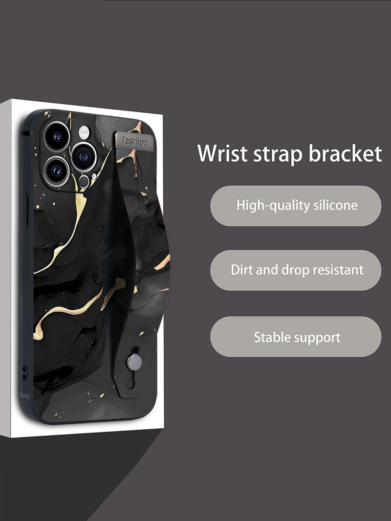Luxury Liquid Silicone Marble  - Phone Cases With Straps ulasan dan harga