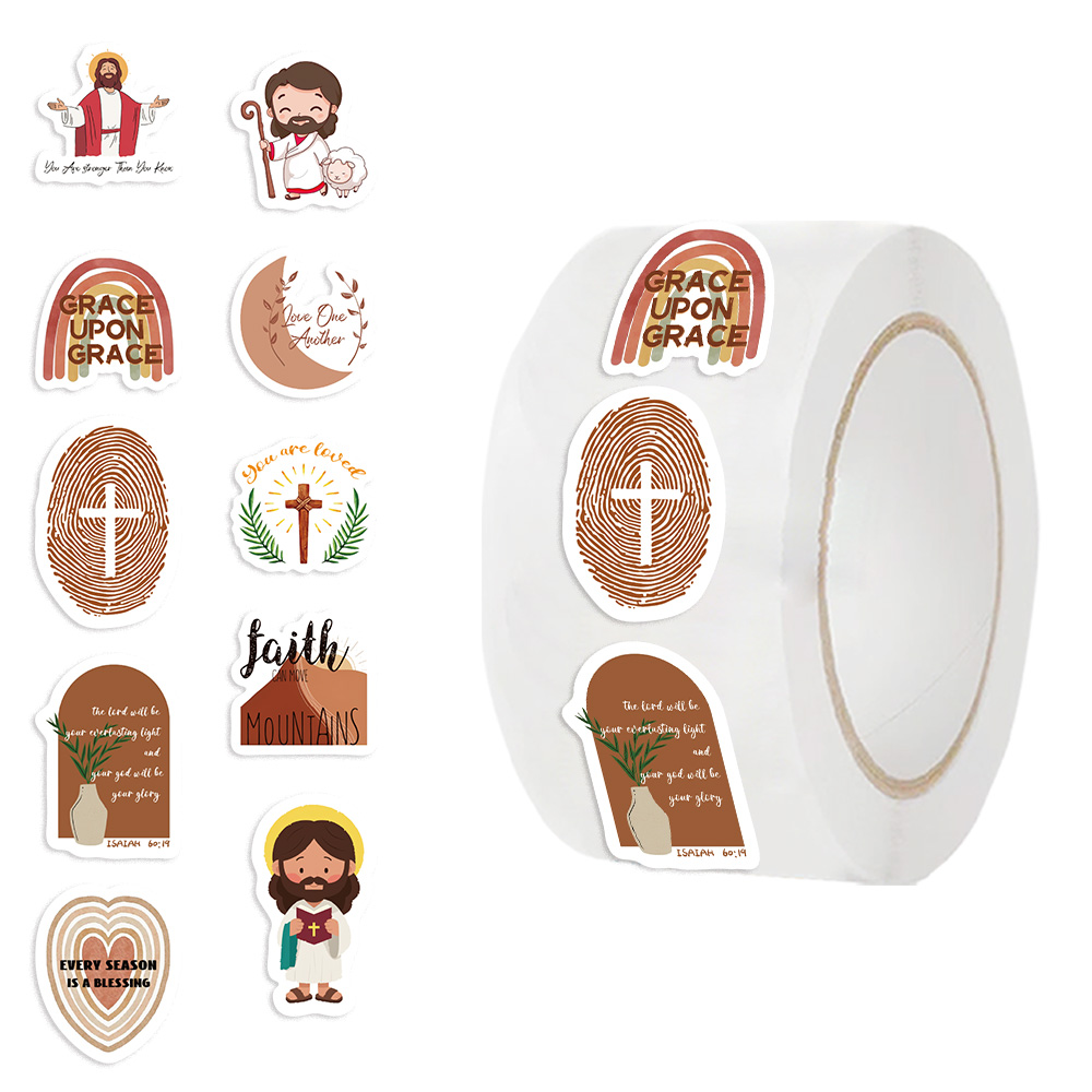 500PCS  Christian Jesus Roll D - Phone Cases Jesus ulasan dan harga