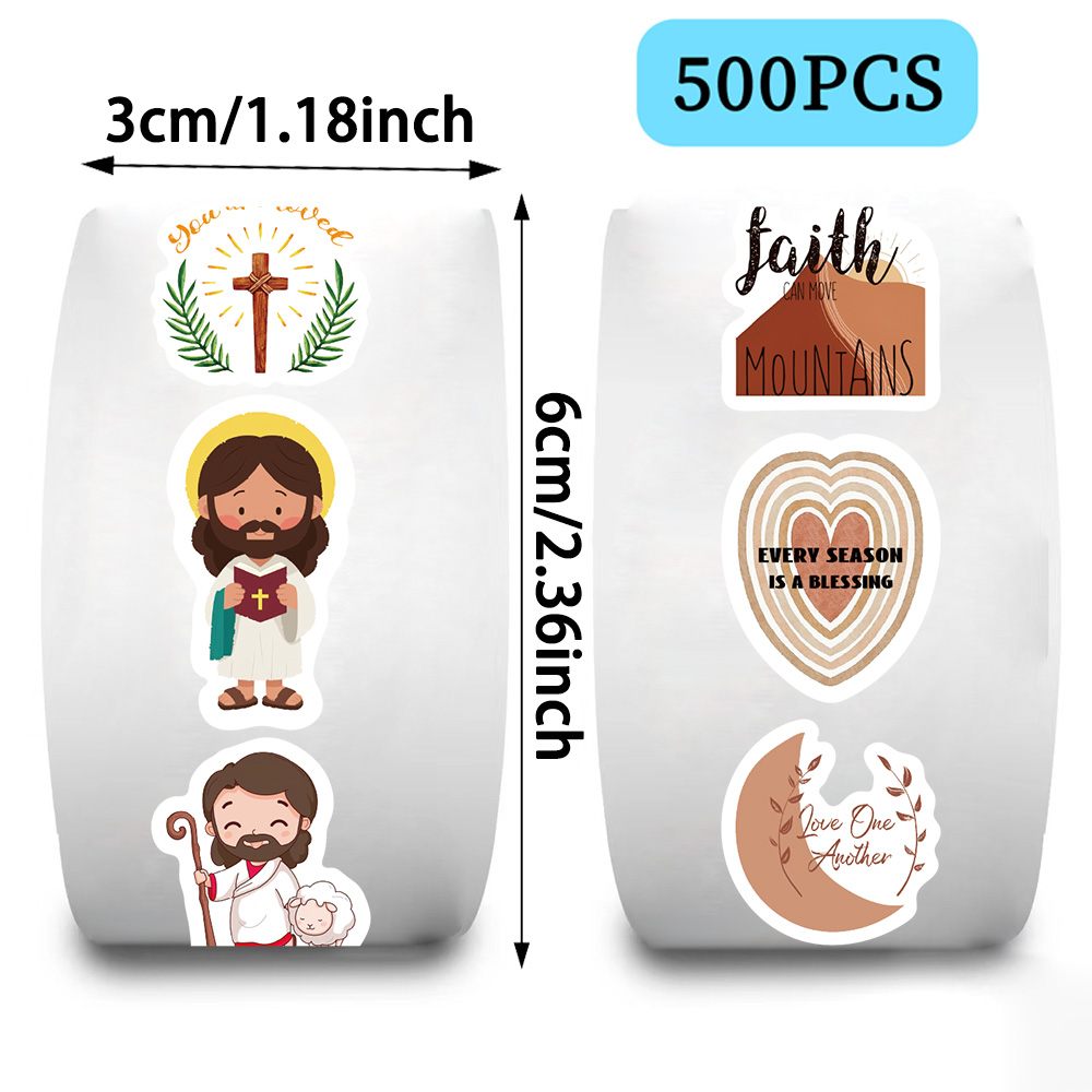 500PCS  Christian Jesus Roll D - Phone Cases Jesus ulasan dan harga
