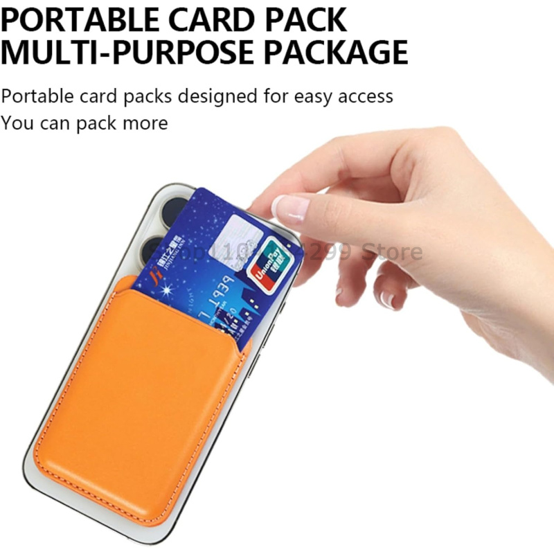 Magnetic Wallet Card Holder Le - Phone Cases With Wallet On Back ulasan dan harga